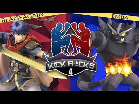 Kick Rocks 4: Blaiseagain (Ike) vs Emba (Incineroar) - Winners Semis