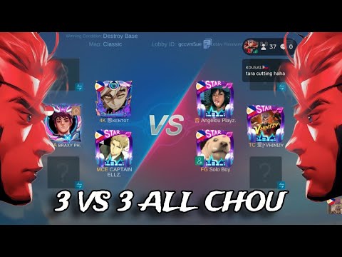Solo Boy Vhintzy Angelou Playz VS Braxy PH Captain Ellz Kentot Battle of Chou content creators