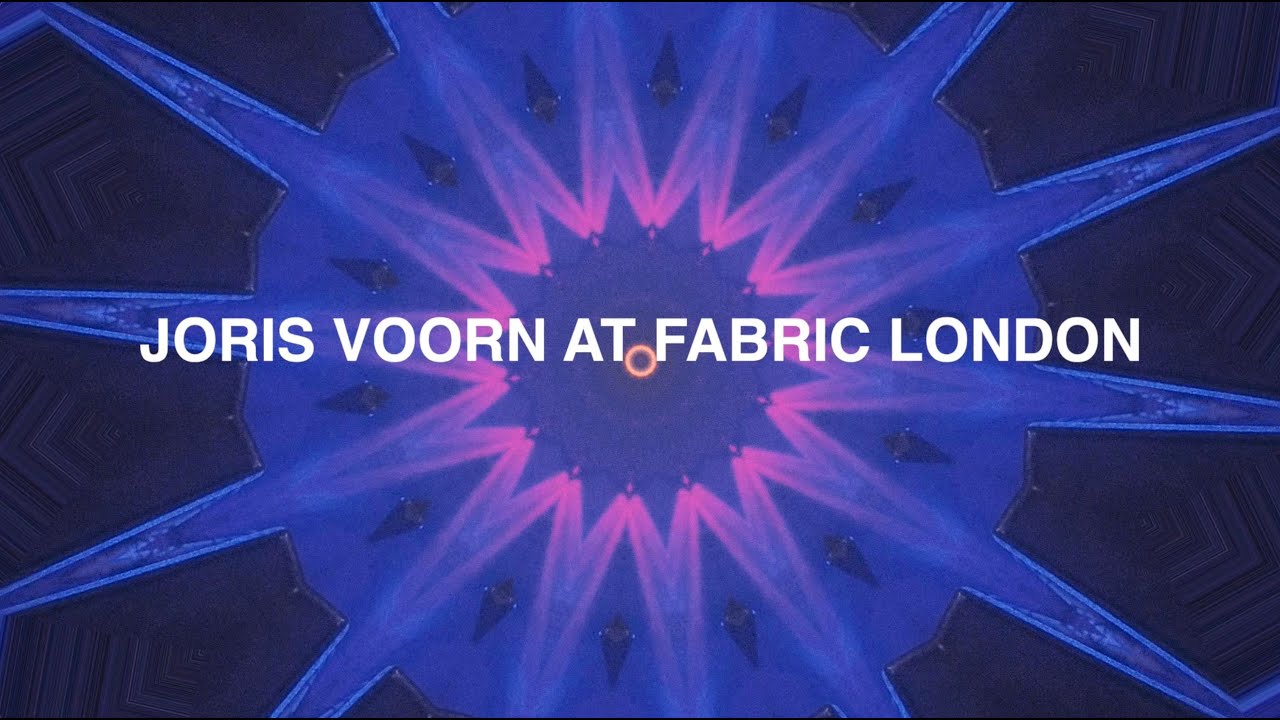 Joris Voorn - Pt.3 Joris Voorn All Night at Fabric London 08.01.2022