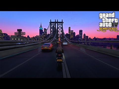 GTA 4 REMASTERED ULTRA REALISTIC GRAPHICS MOD 2021