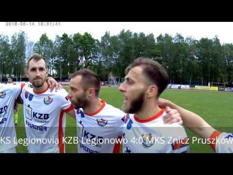 Bramki z meczu KS Legionovia KZB Legionowo 4:0 MKS Znicz Pruszków | 14.05.2016
