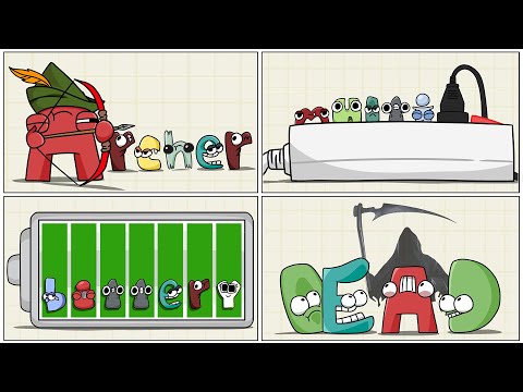 Alphabet Lore PARODY COMPILATION / Alphabet Lore animation @Mike Salcedo