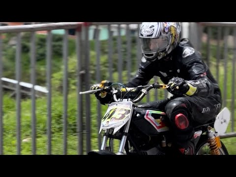 Gancho con el Miko155 en Carrera de Motovelocidad Categoría 115cc Elite - Tangua Nariño 