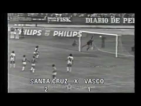 Santa Cruz 2 x 1 Vasco da Gama - Amistoso 1976