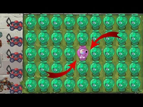 PvZ 2 Vasebreaker - Mega Gatling Pea & All PEA Plants VS All Gargantaur Zombies - Who is Strongest ？