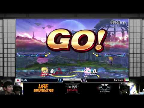 Dubai Dojo Singles: Ri-Ma (Toon Link) vs Funtroon (Jigglypuff) - Pools