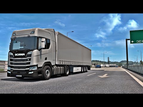 ETS2 1.37 - ProMods 2.46 - SCANIA R410 - Trip: Kavala - Thessaloniki