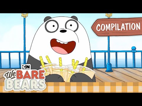 Cozy Time with Bears | Huge We Bare Bears Compilation | Cartoon Network |