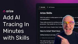 Arize Skills: Add Instrumentation & Tracing to Your AI App with Claude Code, Copilot, or Cursor