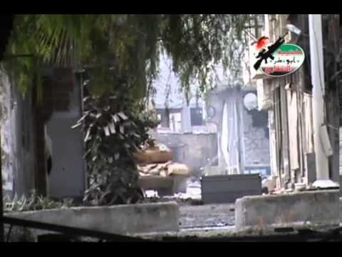 كتيبة أبي ذر الغفاري تهاجم قوات النظام في عربين