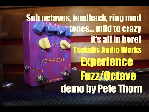 NEW! Tsakalis Audioworks Experience - Octave Fuzz FREE SHIPPING! image 2
