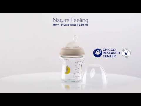 CHICCO BIBERON NATURALFEELING VETRO 0M+ 150ML