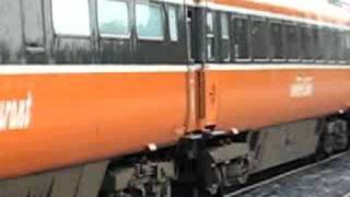 preview picture of video 'Irish Rail - Iarnród Éireann InterCity from Dublin Heuston passes...'