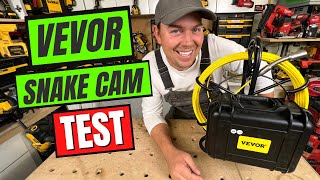 Can this handle my sewer HOW TO USE & REVIEW: VEVOR Snake Camera