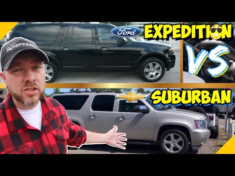 Exploring the Ford Expedition VS Chevy Suburban | 11 Years Later - Condition Review & In Depth Tour