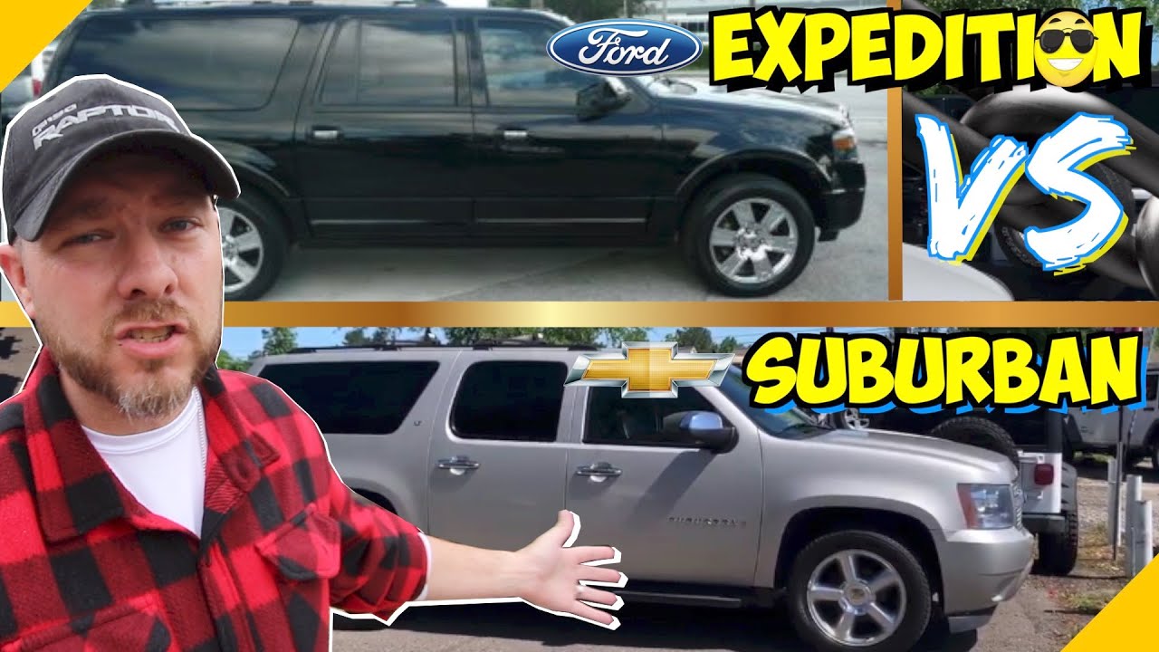 Exploring the Ford Expedition VS Chevy Suburban | 11 Years ...