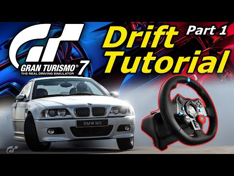 How to Drift With a Steering Wheel (GT7/Real Life Tutorial) - Part 1: Basics