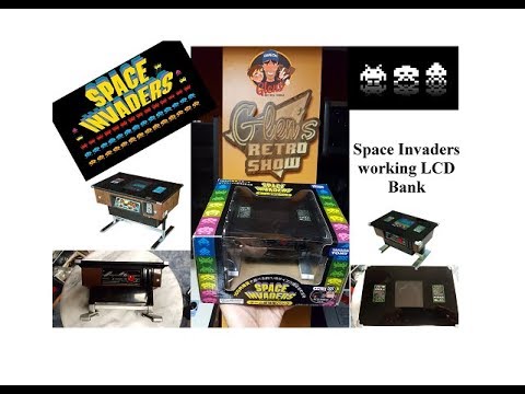 Space Invaders cocktail coin bank