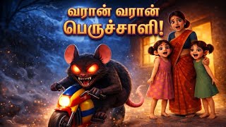 Download lagu வரான் வரான் பெருச்சாளி 🐭 | Tamil Kids Song | Funny Peruchali Story | Ammu & Meera Rhymes mp3