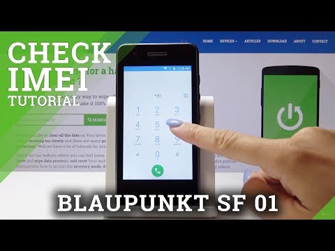 How to Check IMEI Number in BLAUPUNKT SF 01 - Locate Serial Number