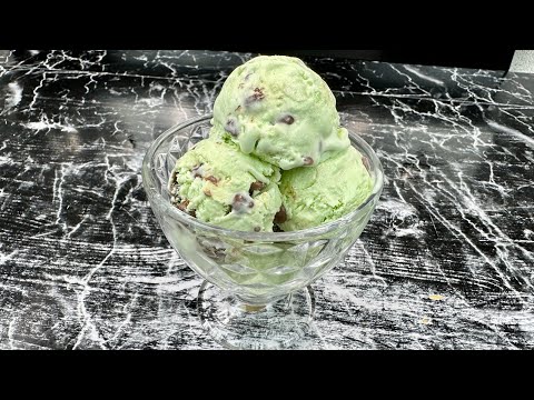 FINI LES GLACES INDUSTRIELLES ❌ Essayez cette version maison au parfum menthe chocolat 🍦