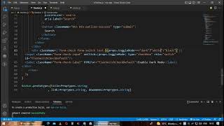 Download the video "React Enable dark mode | React tutorials |"