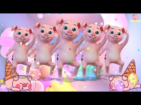 Heo Hồng Nhảy Cha Cha - Đàn Heo Con | Pig Dance | Nhạc Heo Nhảy Triệu View | Thiếu Nhi Mới