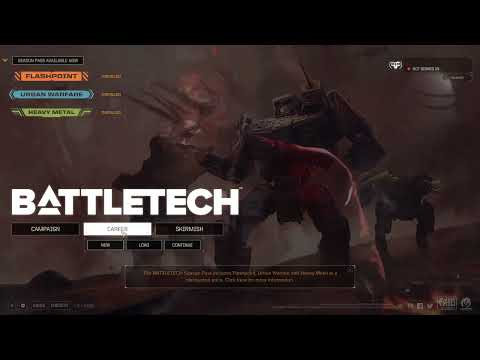 Let's Play BattleTech ALL DLC #1 Getting Started - Offense is the Best Defense