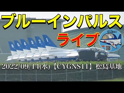 2022年 松島基地ブルーインパルス訓練 YouTubeライブ配信アーカイブのサムネイル 29