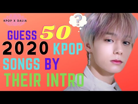 GUESS 50 2020 KPOP SONGS BY THEIR INTRO [KPOP GAME]