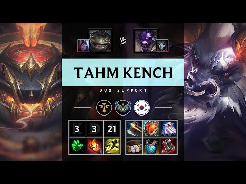 Tahm Kench Support vs Alistar - KR Challenger Patch 25.08