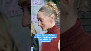 Micaela Diamond Reflects on Being a Newbie alongside Travis Kelce  for &#39;Grotesquerie&#39;