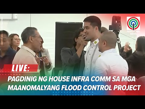 LIVE: House infra comm probes into anomalous flood control projects | September 9