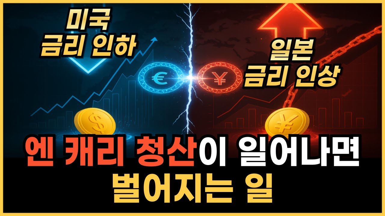 엔 캐리 트레이드가 불러올 무서운 나비효과 (ft. 엔 캐리 청산)