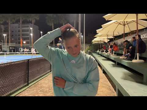 Flash interview com Angelina Voloshchuk — 3RQ Loulé Open by Cimpor 2023