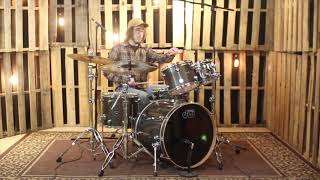 Video thumbnail for DW Performance Maple Pewter Sparkle Drum Set - 22,10,12,14,5.5x14 by The Drum Shop - Portland, Maine