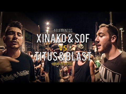 Xinako & Sof 🆚 Titus & Blast [SEMIS] - MACBA DUALES PREMIUM BATTLES | #4ELEMENTOS |