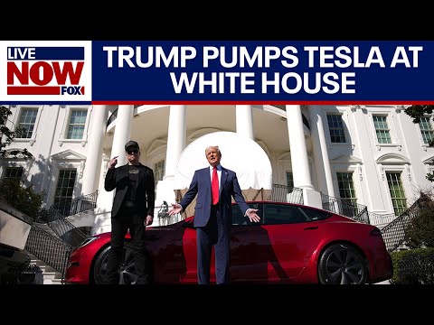 Video | WATCH: Trump &amp; Musk showcase Tesla at White House
