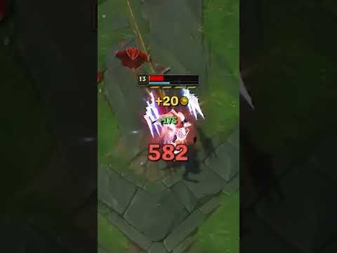 Most common Irelia dive and lives with 1 hp