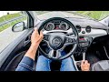 2013 Opel Adam 1 2 70HP 0 100 POV Test Drive 1239 Joe Black
