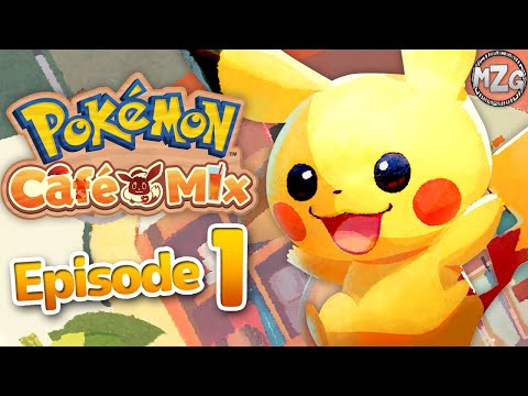 New Pokemon Game! - Pokemon Cafe Mix Gameplay Walkthrough Part 1 - Opening a Cafe!
