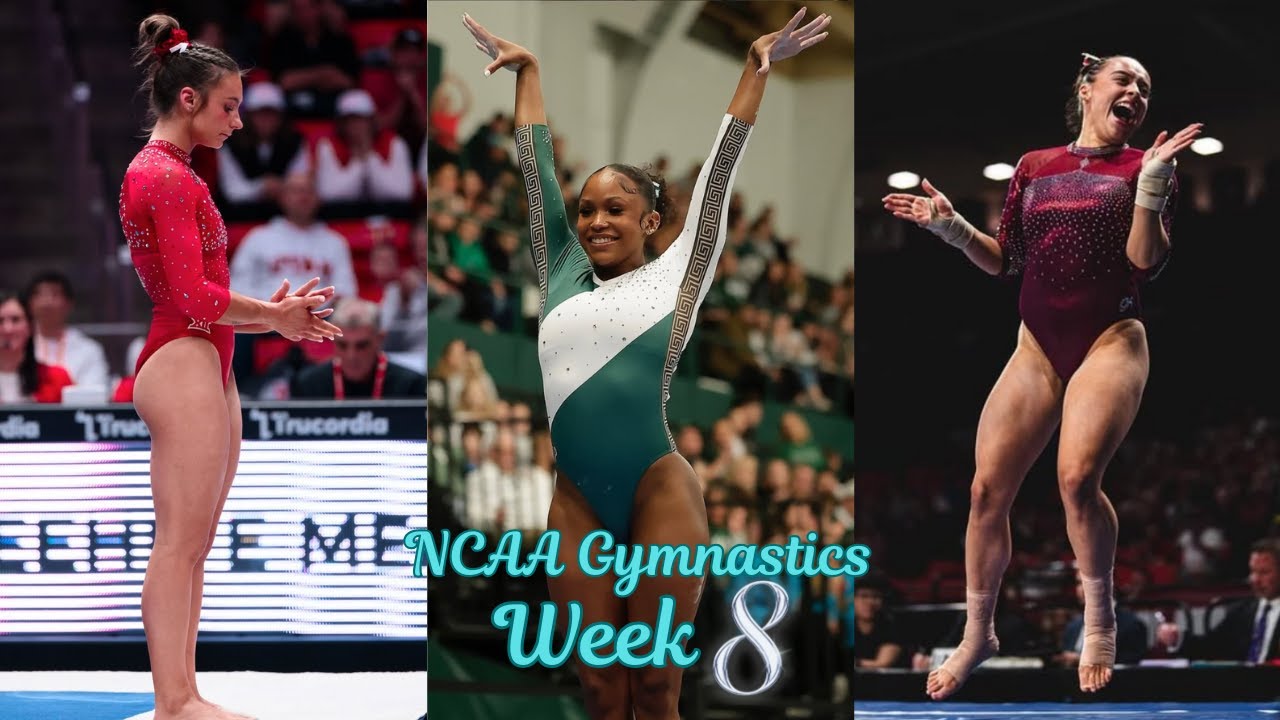 NCAA Gymnastics Week 8 Highlights 2025
