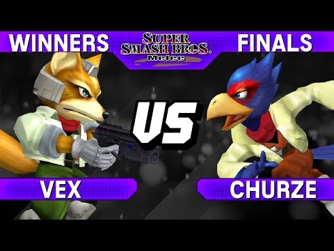 Smash Melee - Vex (Fox) vs Churze (Falco) - S@LT 137 Winners Finals
