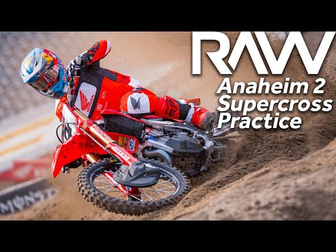 Anaheim 2 Supercross Practice RAW - Motocross Action Magazine