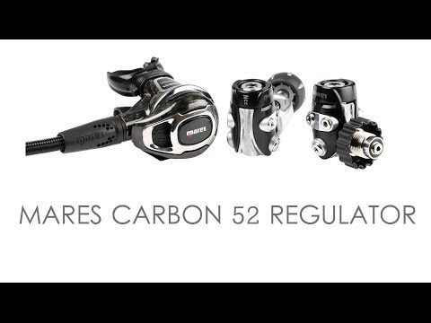 Mares Carbon 52 Regulator | www.watersportswarehouse.co.uk