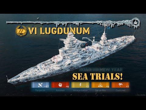 Lugdunum Tier 6 Battleship | World of Warships Legends