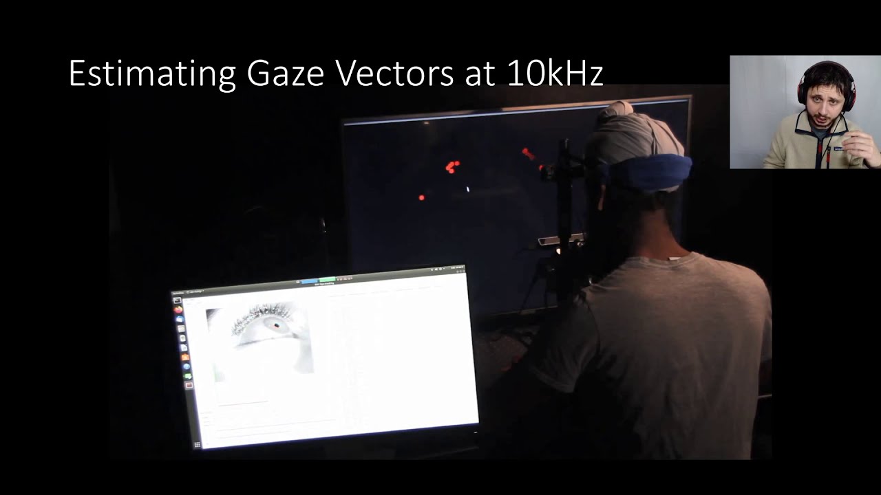 Event-based, 10KHz eye tracking