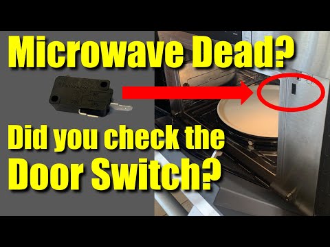 Microwave Dead? 🔥 Blowing Fuses? Check the Door Switch!