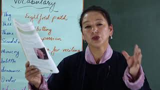 Class 8th English (For God's Sake, Hold Thy Tongue)