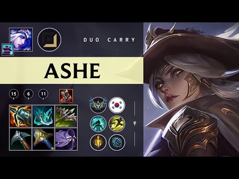 Ashe ADC vs Corki - KR Challenger Patch 26.02